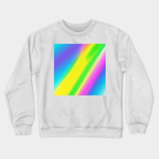 red pink purple yellow green abstract texture Crewneck Sweatshirt